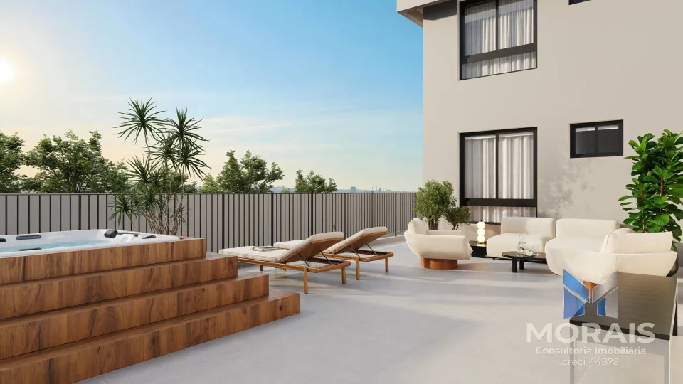 Laguna Sky Garden 204: Garden de 3 quartos com área externa no São Pedro, São Pedro, São José dos Pinhais